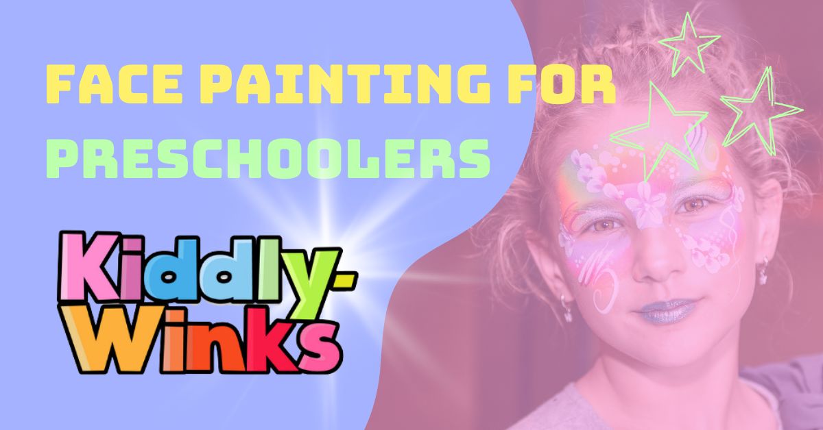 Face painting for preschoolers