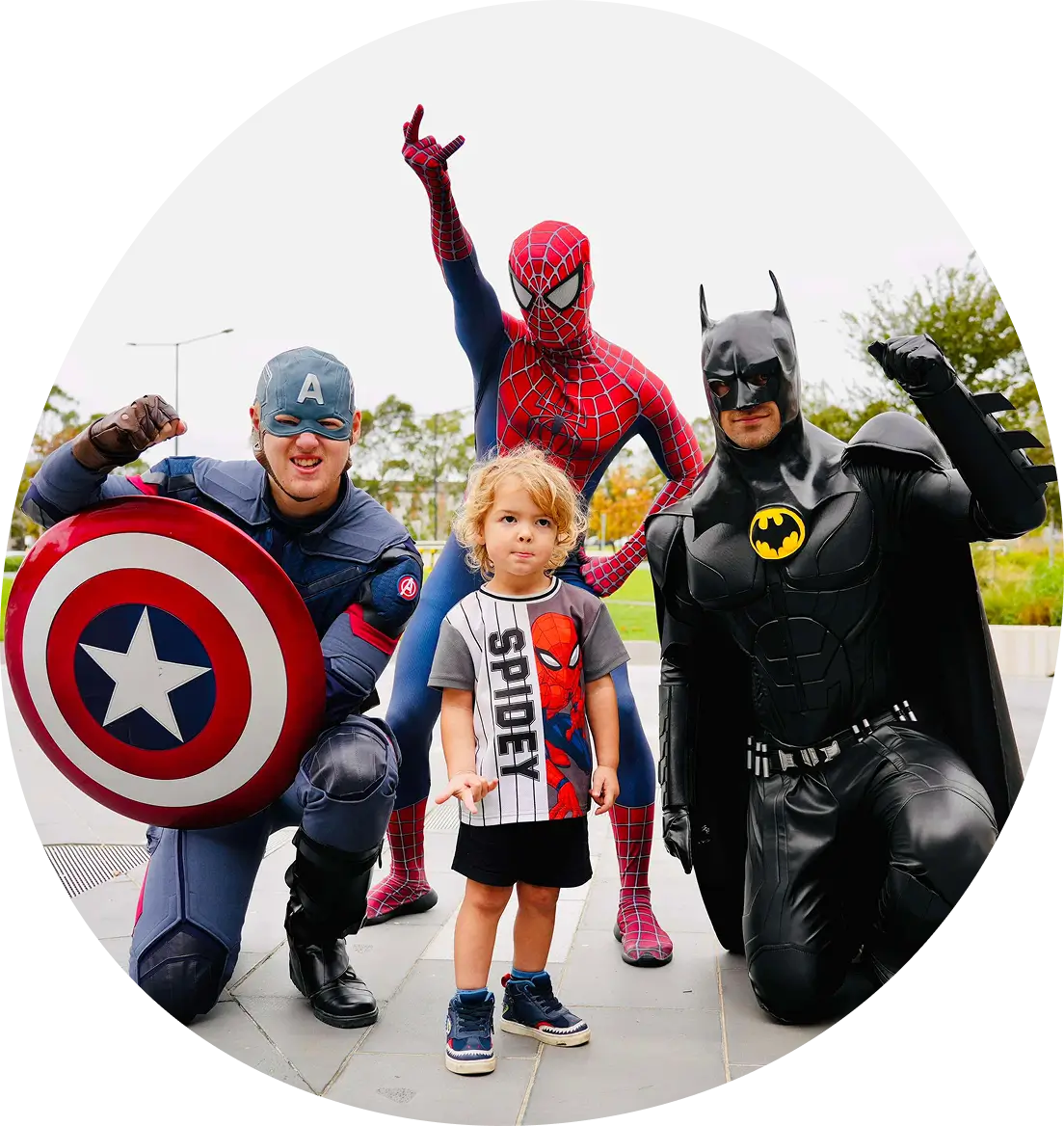Captain America Party Character – 3