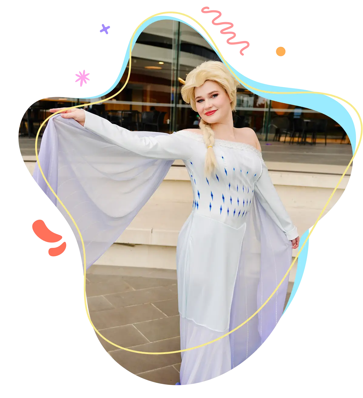 Elsa Party Character – 1